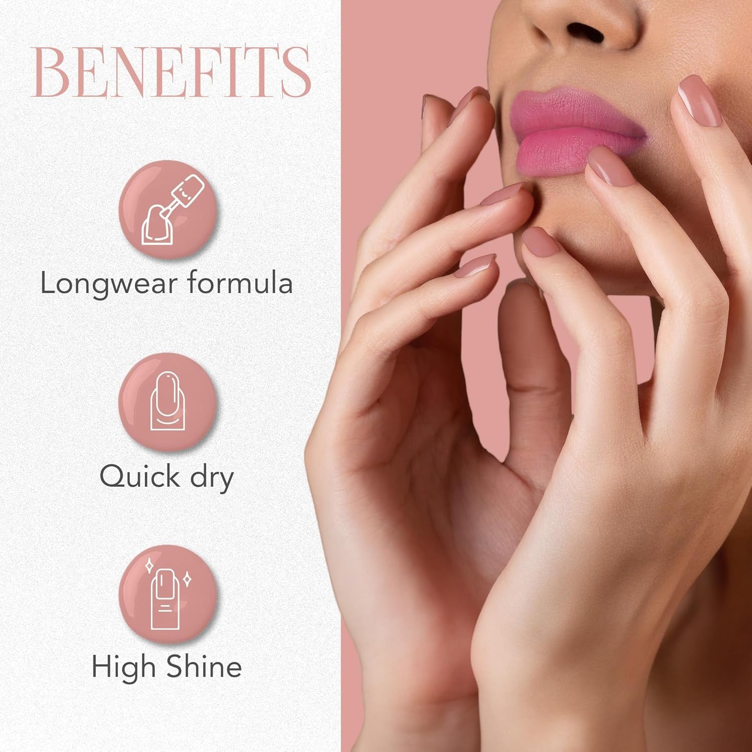 Beauty Party Peach Gel Nail Polish Beauty Party Peach Gel Nail Polish